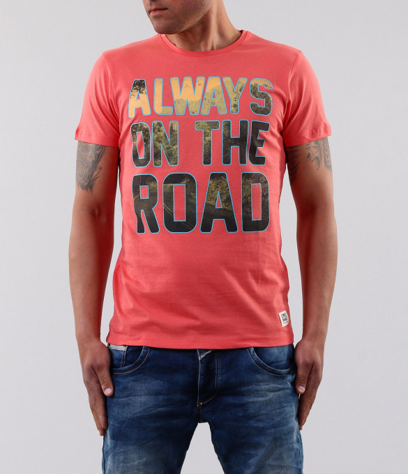 Мъжка розова тенска