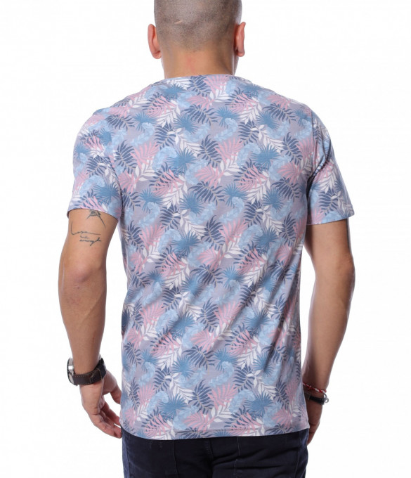 Тениска с преобладаващ принт 12176 -...