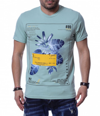 Фланелка със свежа лятна...