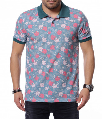 Цветна тениска с десен...