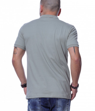 Разноцветна тениска с яка... 2