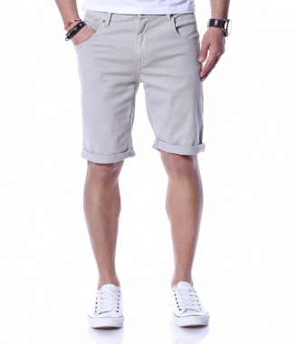 Едноцветни къси дънки 12246...