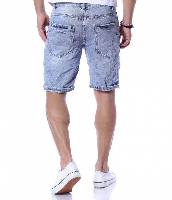 Къси  панталони в светъл цвят 12277 -...