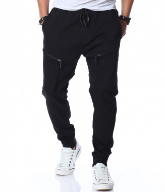 Еднотонен карго панталон...