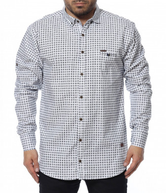 Карирана риза oversize...