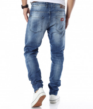 Светло сини дънки 12368 - Син 2