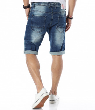 Къси дънки 12374 - Син 2