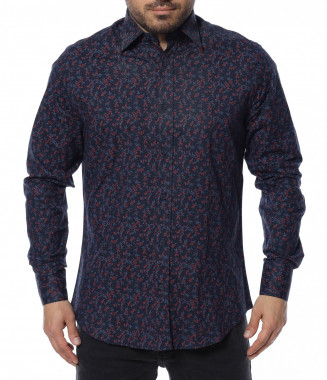 Риза с флорални мотиви...