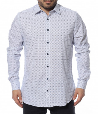 Риза с интересен принт...