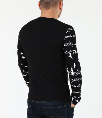 Мъжка интересна блуза-4034 2