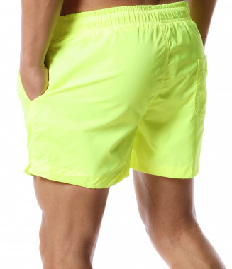 Едноцветни бански 12431 - Жълт 2