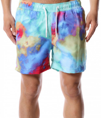 Цветни плажни шорти 12434 -...