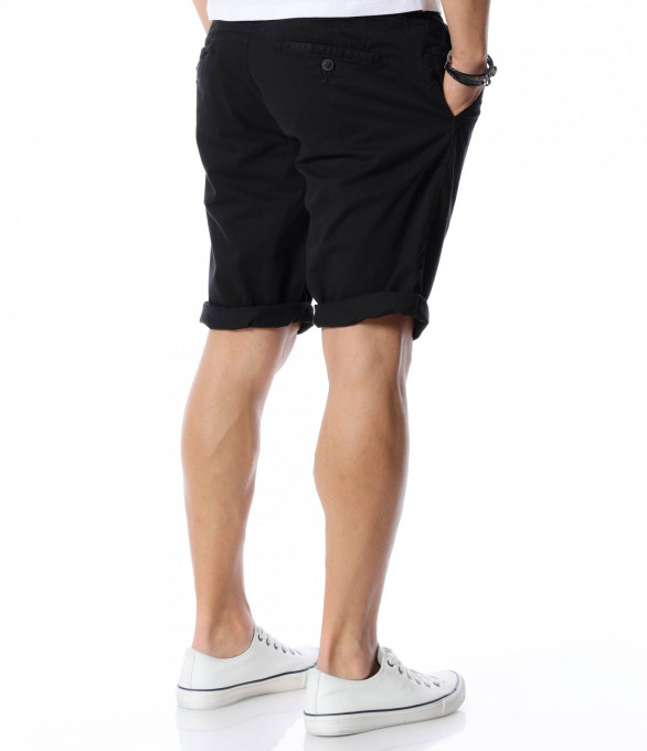 Къси летни панталони 12506 - Черен