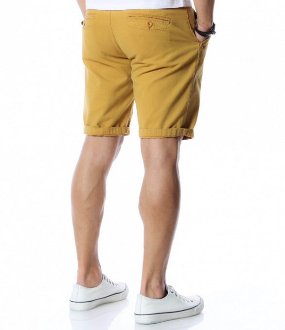 Летни къси панталони 12529 - Жълт