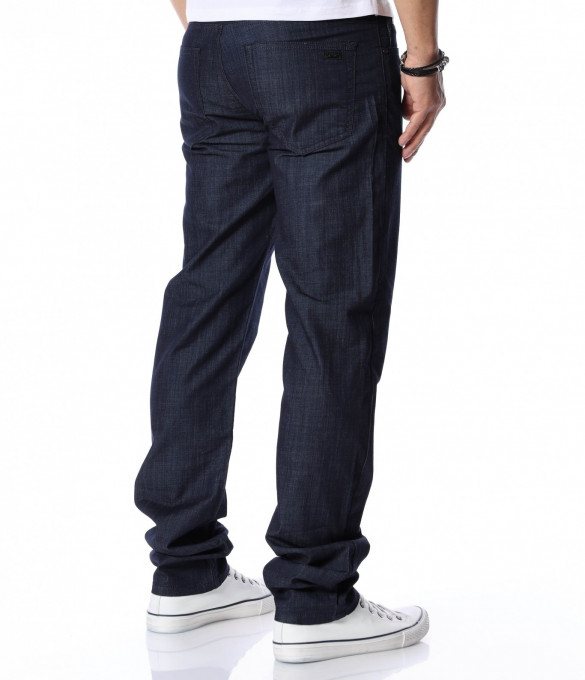 Тъмносини дънки 12513 - Тъмно син