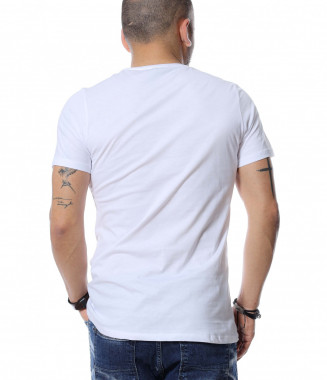 Тениска с щампа и надпис... 2