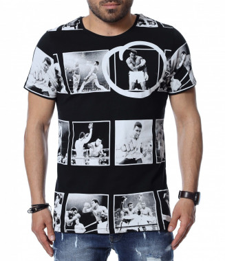 Тениска с интересен дизайн...