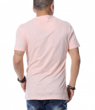 Лятна тениска 12525 - Розов 2