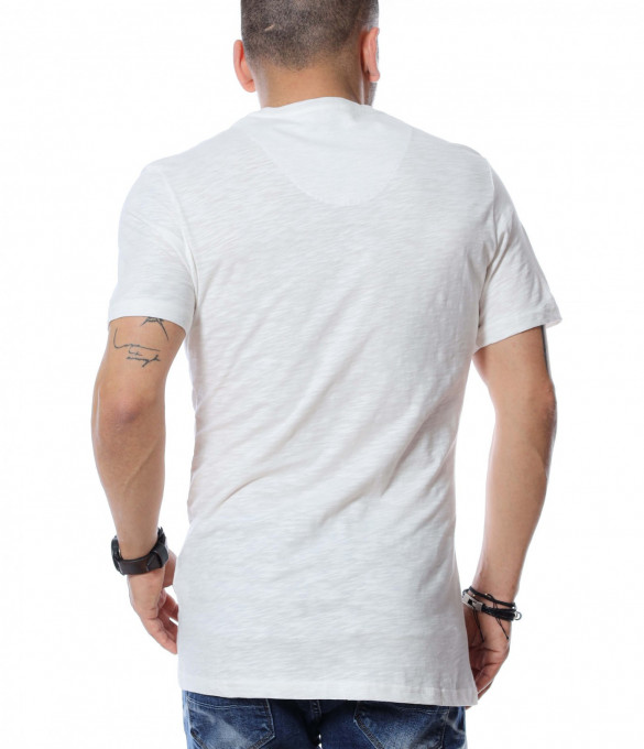 Лятна тениска 12525 - Бял