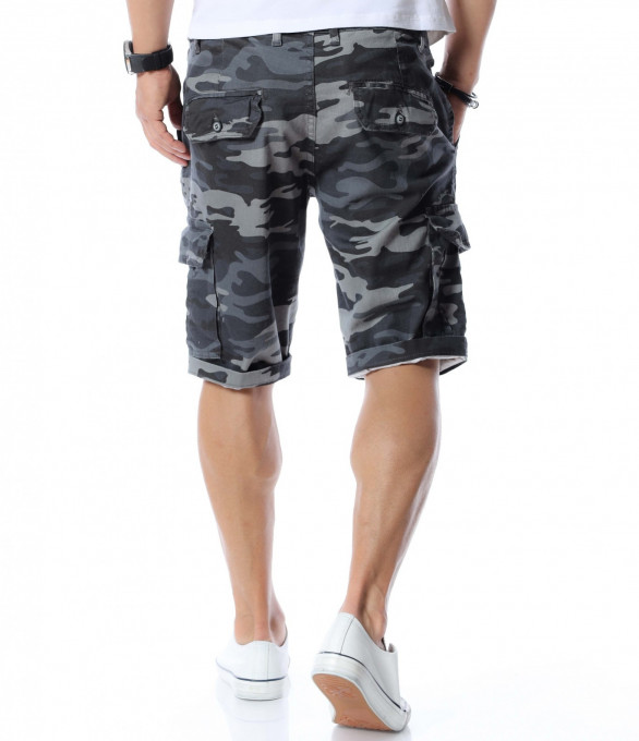 Къси камуфлажни панталони 12593 -...