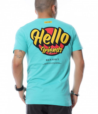 Тениска с цветен надпис... 2