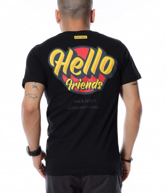 Тениска с цветен надпис... 2