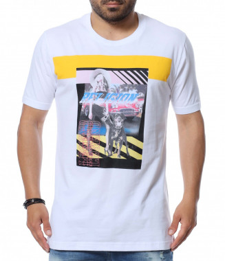 Тениска с клоритна щампа...