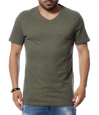 Лятна тениска 12525 - Зелен