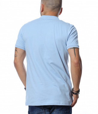 Разноцветна тениска с яка... 2