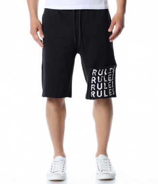 Къси панталони 12682 - Черен