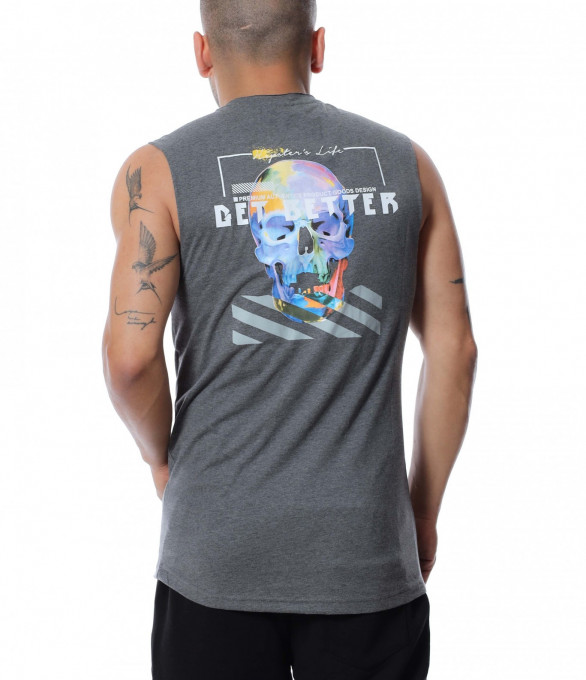 Потник с надпис 12648 - Сив