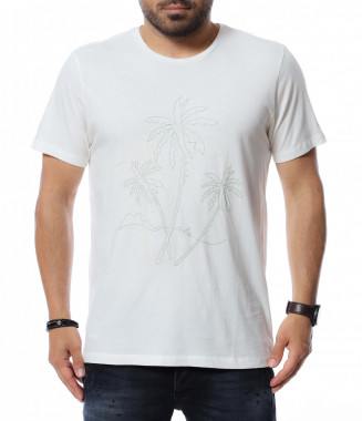 Тениска с декорация 12713 -...