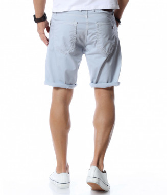 Къси панталони 12695 - Сив 2