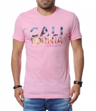 Тениска със щампиран надпис...