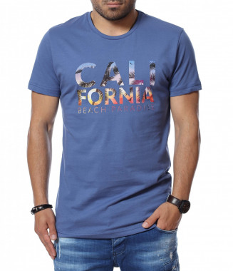 Тениска със щампиран надпис...