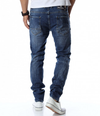 Дълги дънки 12769 - Син 2