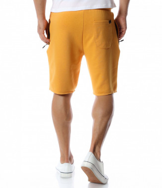 Къси панталони 12757 - Жълт 2