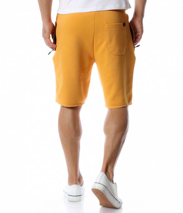 Къси панталони 12757 - Жълт