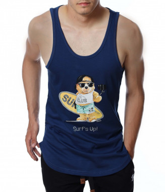 Потник с апликация 12788 - Син 2