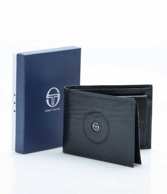 Портфейл с лого 12811 - Син