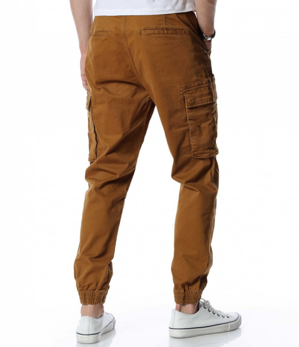 Карго панталон 12918 - Кафяв
