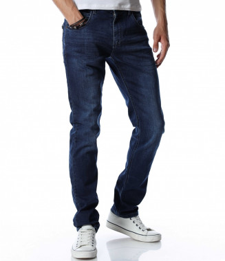 Дълги дънки 12910 - Син