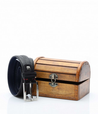 Колан с кутия 12903 - Черен 2