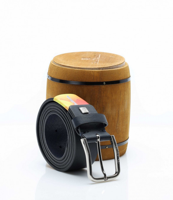 Колан с кутия 12896 - Син