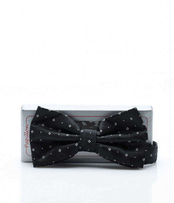 Черна папионка 12832 - Черен