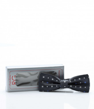 Елегантна папионка 12835 - Сив