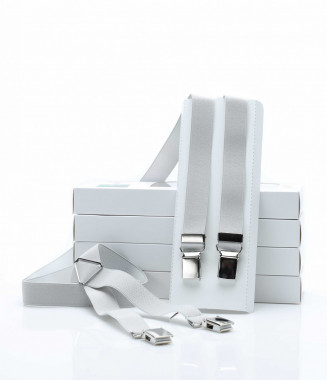 Цветни тиранти 12841 - Сив