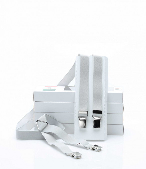 Цветни тиранти 12841 - Сив