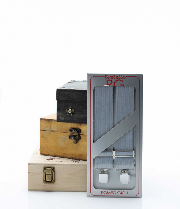 Едноцветни тиранти 12880 - Светло син