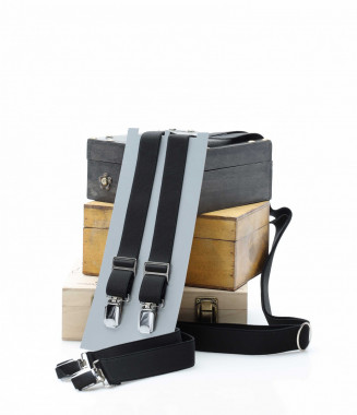 Цветни тиранти 12842 - Черен